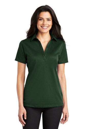 L540 Women's Port Authority® Silk Touch™ Performance Polo with DPW logo