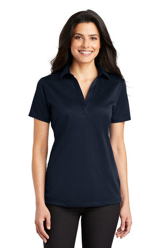 L540 Women's Port Authority® Silk Touch™ Performance Polo with DPW logo