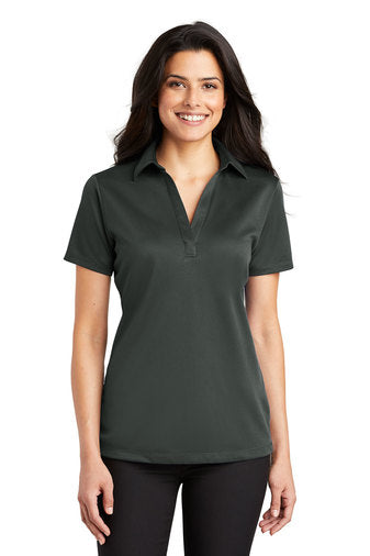 L540 Women's Port Authority® Silk Touch™ Performance Polo with DPW logo