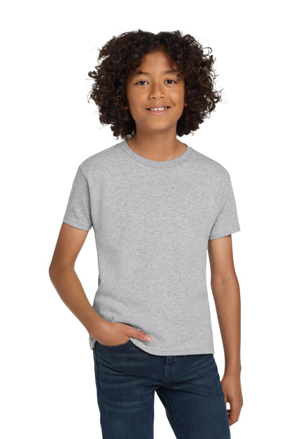 Hanes® Youth Authentic- 100% Cotton T-Shirt w/ T1 logo