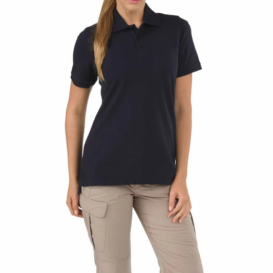 Women's 511 Professional Short Sleeve Polo- Hollis Fire +Name