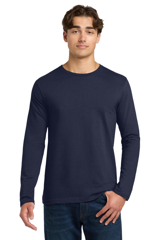 Gildan Soft Style 100% Cotton Long Sleeve Tee w/ Station 7 logo