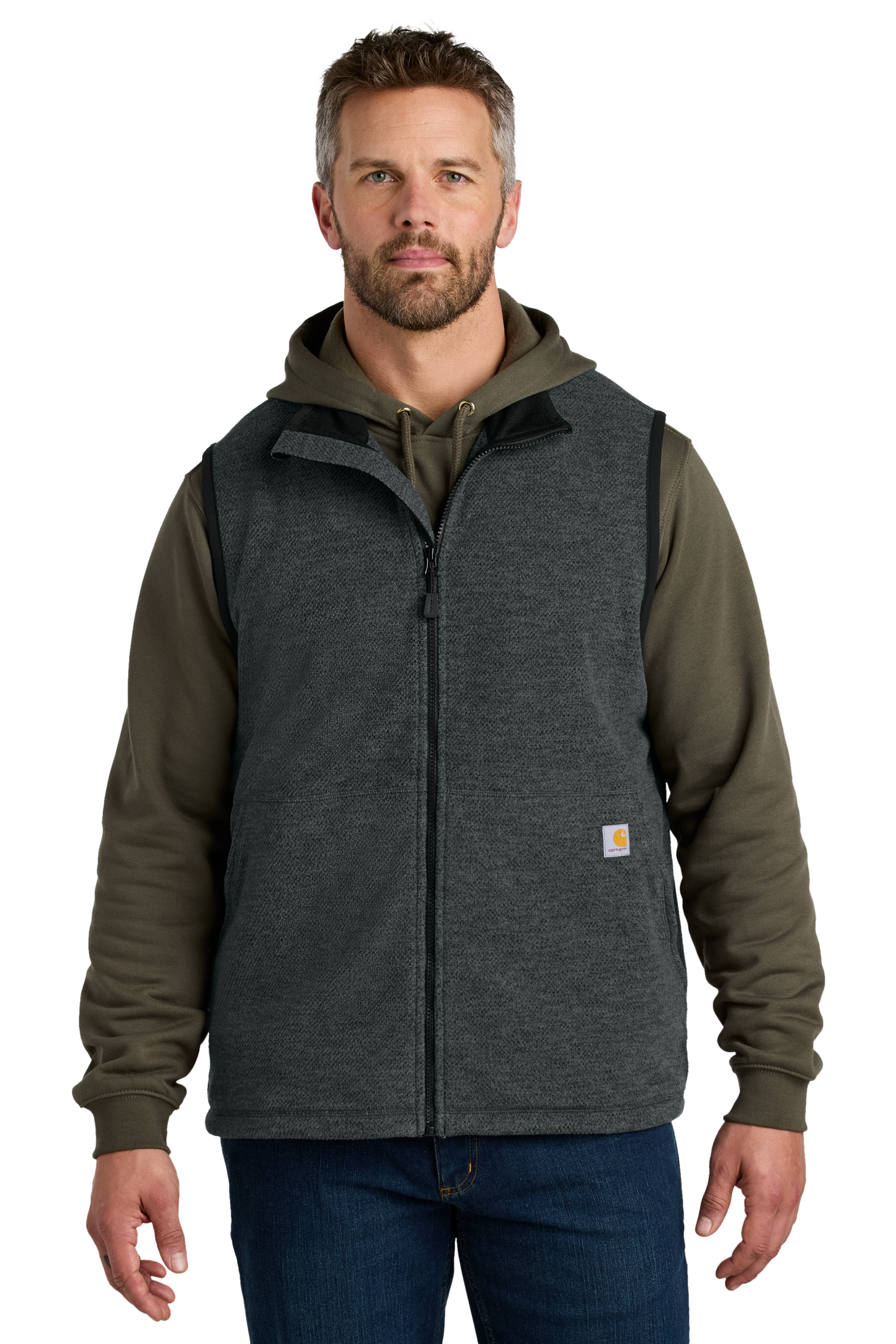 CT106418 Carhartt® Textured Fleece Vest