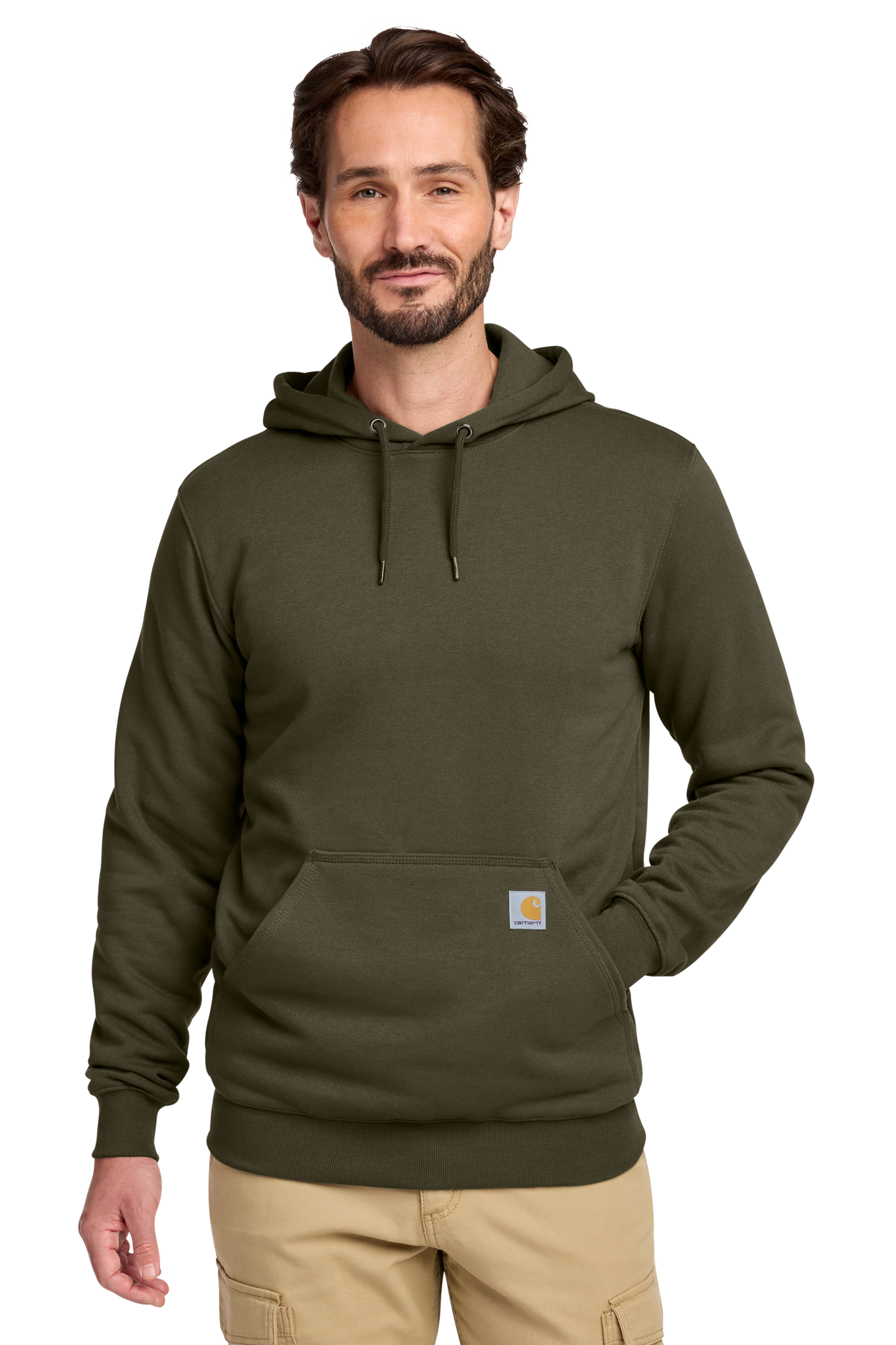 CTK121 Carhartt® Midweight Hooded Sweatshirt w/ DPW Logo