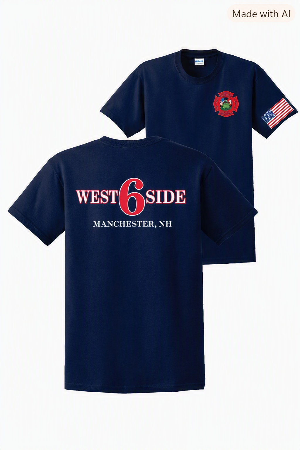 Gildan Youth Soft Style Tee w/ Station 6 logo Options
