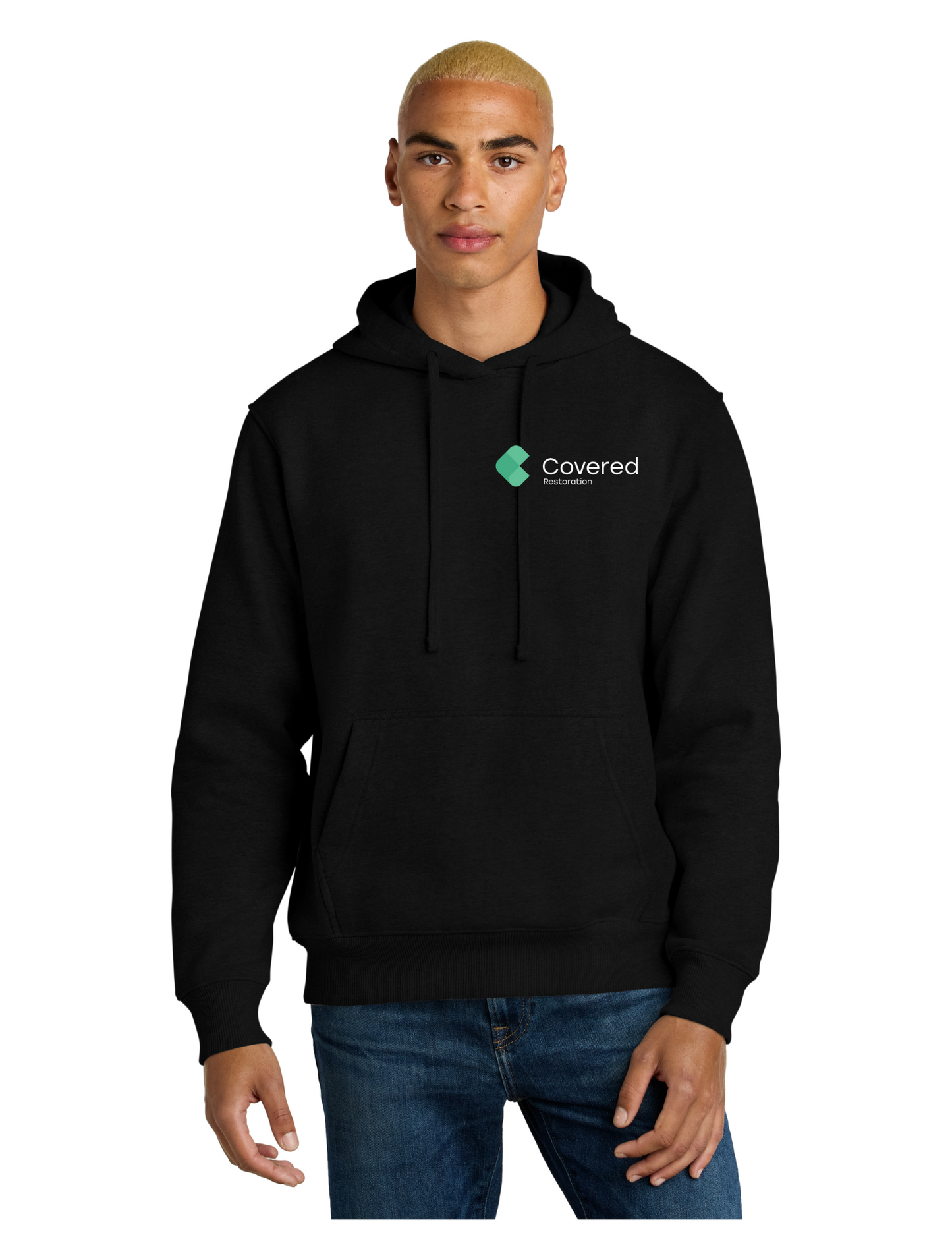 District® V.I.T.™ Super Heavyweight Fleece Hoodie - Covered Restoration Logo
