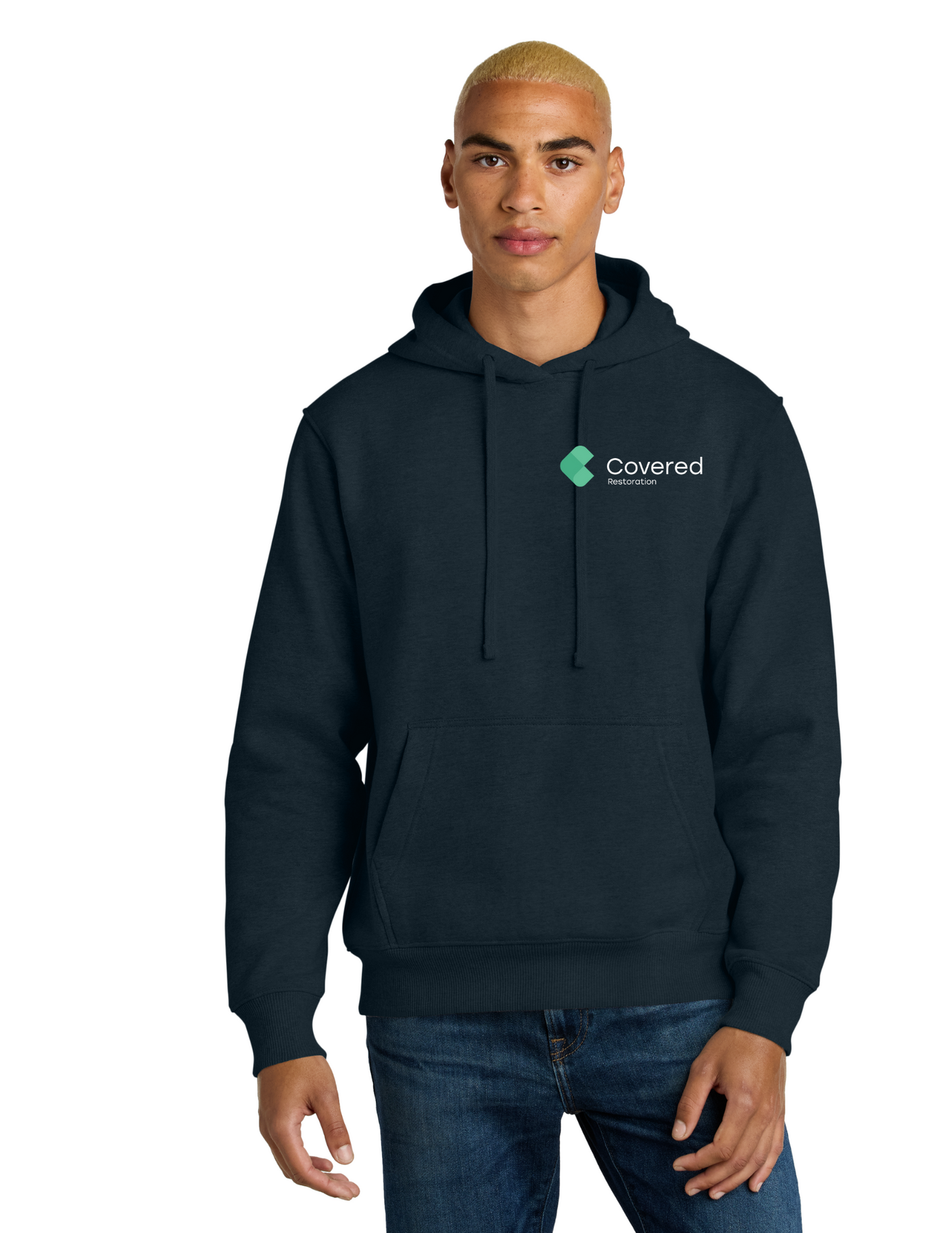 District® V.I.T.™ Super Heavyweight Fleece Hoodie - Covered Restoration Logo