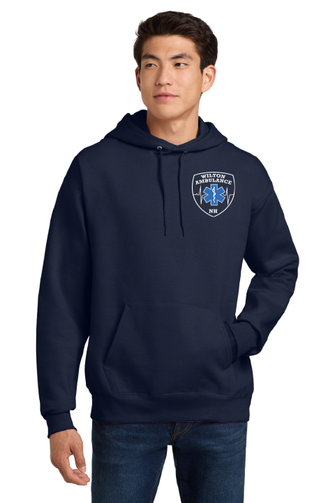 Hanes Ultimate Cotton Pullover Hood w/ Wilton EMS