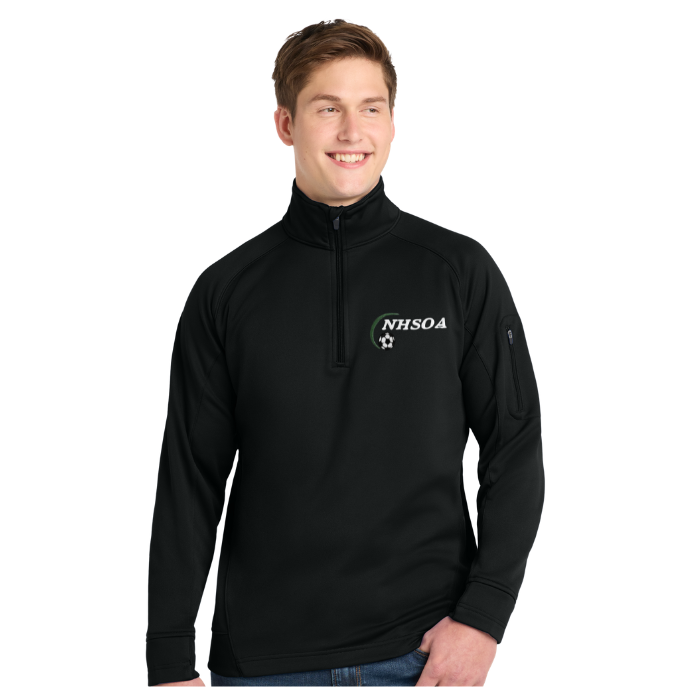 Sport-Tek® Tech Fleece 1/4-Zip Pullover w/ NHSOA logo