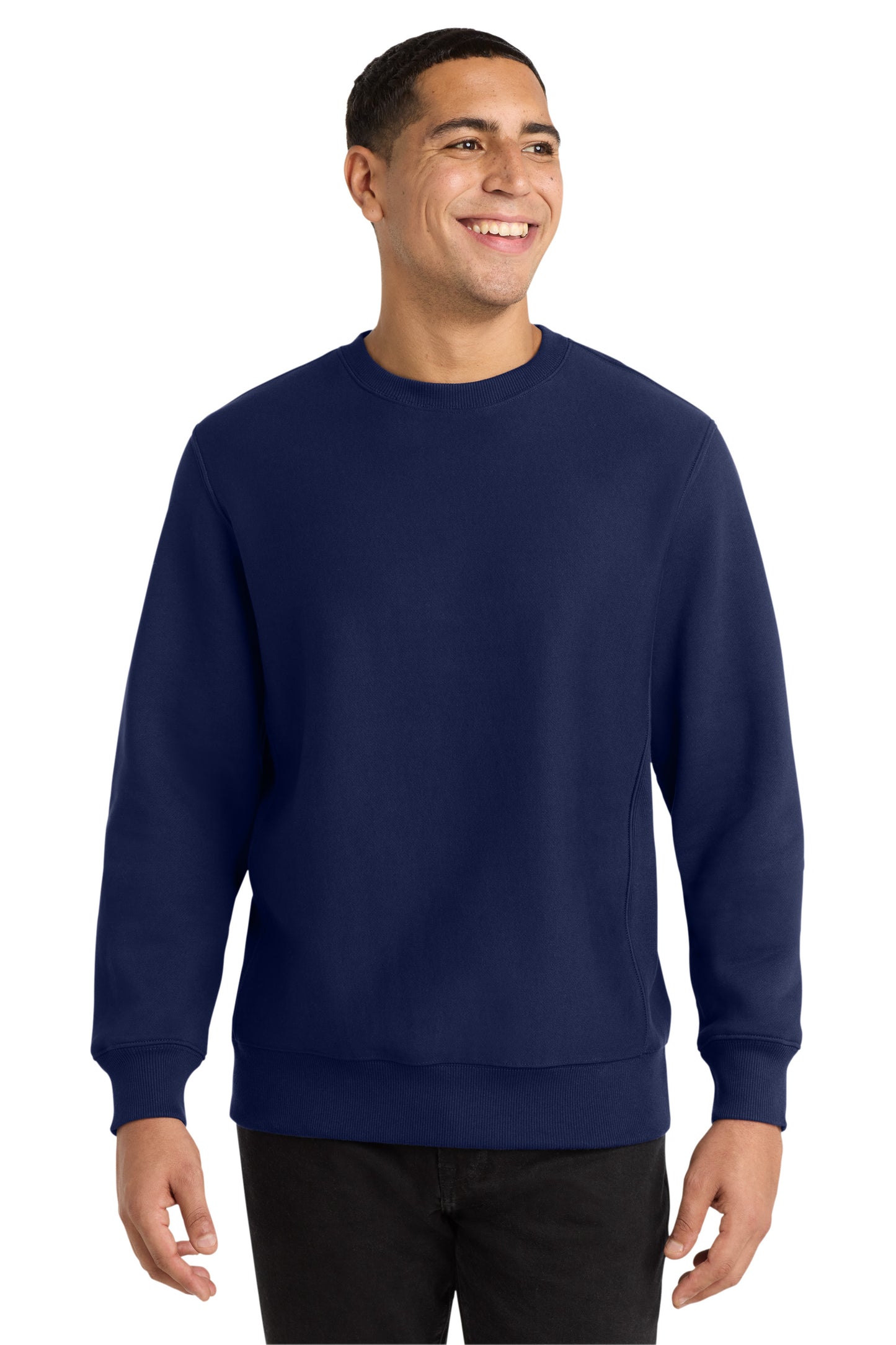 Sport-Tek Heavyweight Crewneck Sweatshirt w/ Station 7 logo