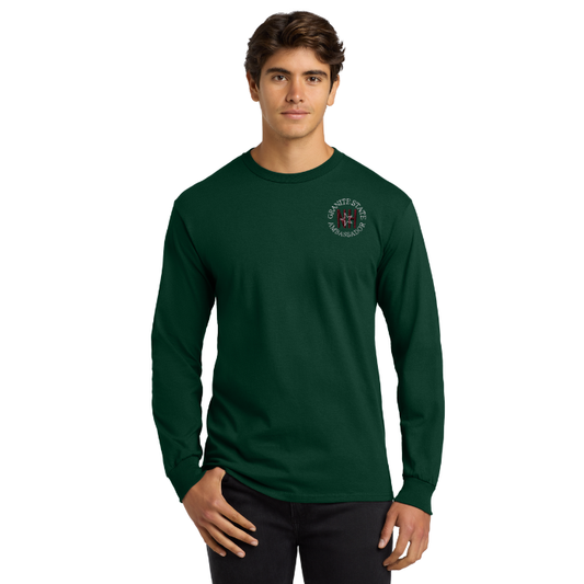 Heavyweight Long Sleeve Cotton Tee with GSA Logo
