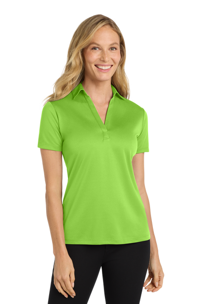 L540 Women's Port Authority® Silk Touch™ Performance Polo with DPW logo