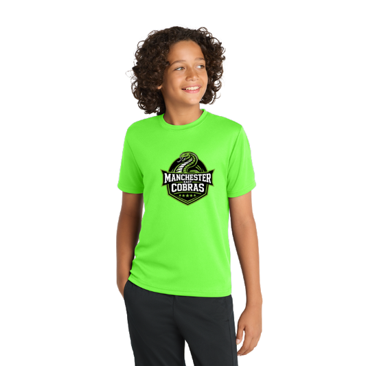Manchester East Cobras - Youth's Wicking Tee