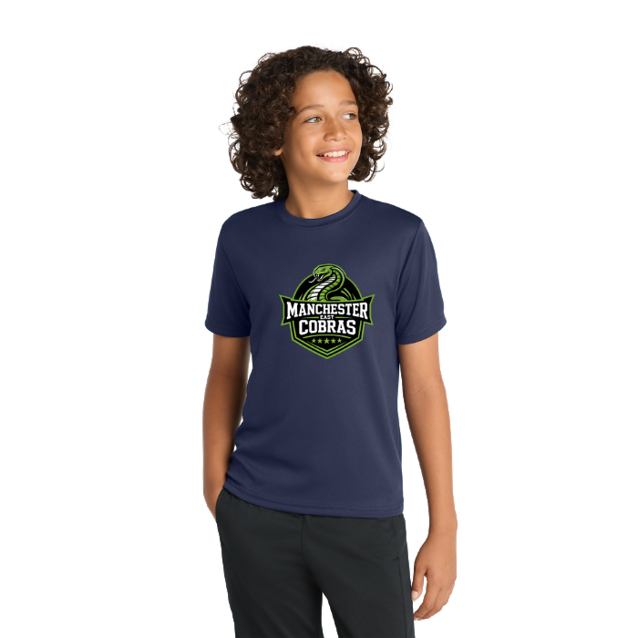 Manchester East Cobras - Youth's Wicking Tee