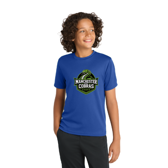 Manchester East Cobras - Youth's Wicking Tee