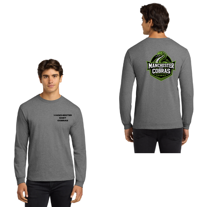 Manchester East Cobras - Adult Long Sleeve Tee