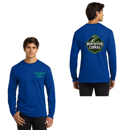 Manchester East Cobras - Adult Long Sleeve Tee