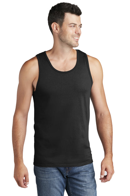 Port & Company® Core Cotton Tank Top w/ T1 logo