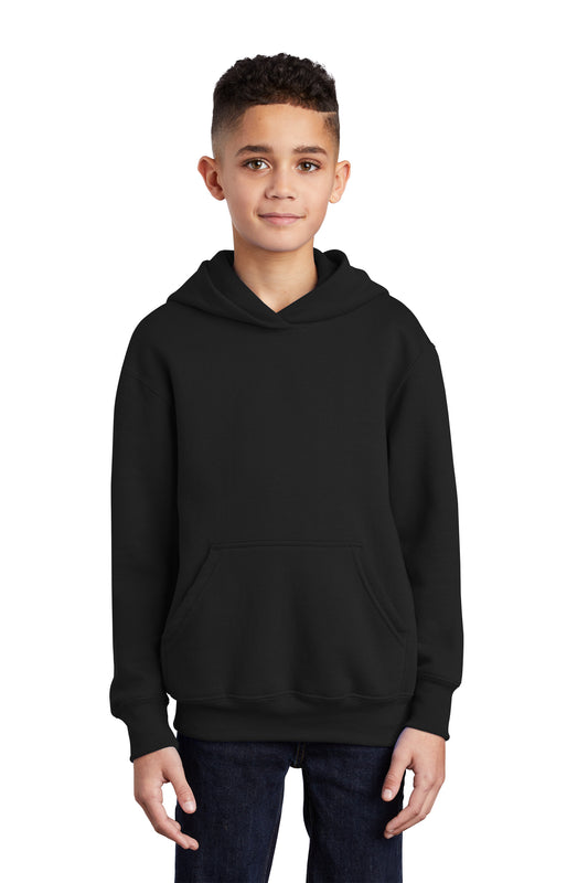 Port & Company® Youth Core Fleece Pullover Hooded Sweatshirt W/ Engine 9 Logo