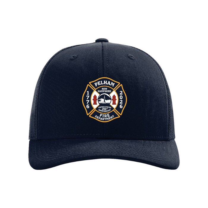 Pelham Fire Department - Richardson Snapback Trucker Cap
