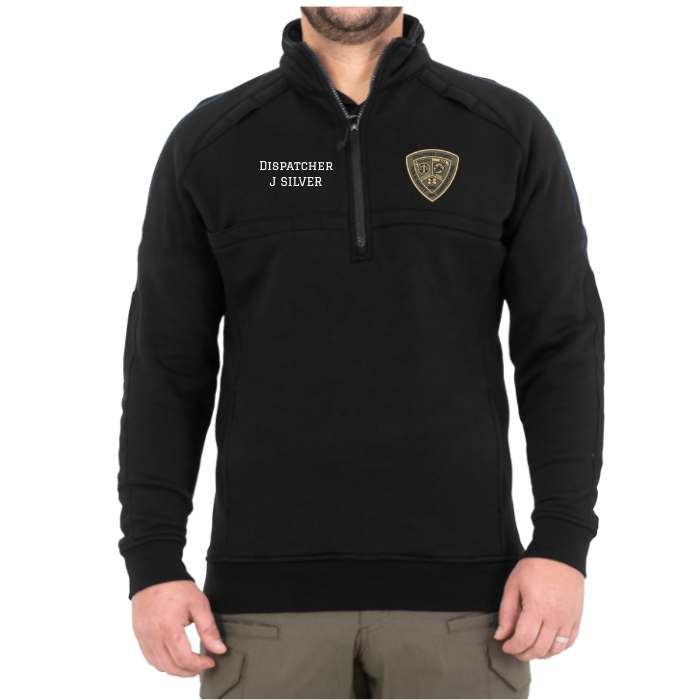 First Tactical Men's Black Cotton Job Shirt - SCSO Comm
