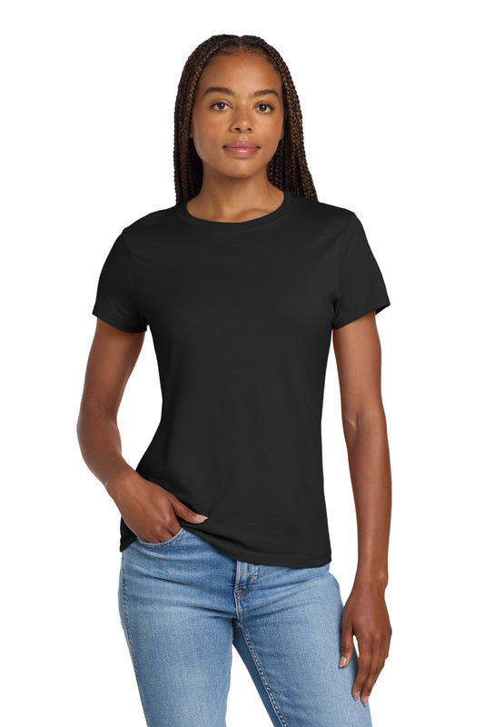 Hanes® Women's Perfect-T Cotton T-Shirt w/ T1 logo