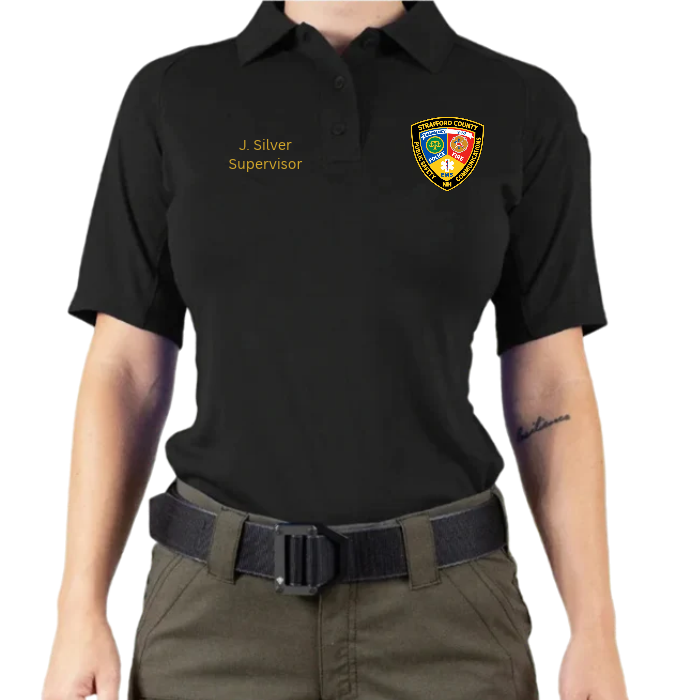 FT Women's Performance SS Polo - SCSO Comm