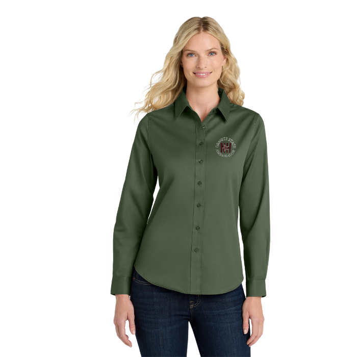 Women's dress shirt with GSA Logo