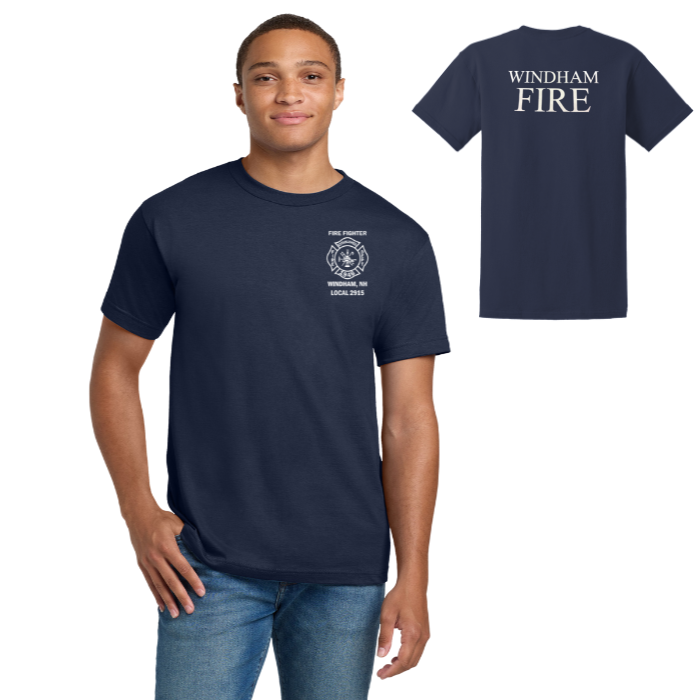 All Cotton Short Sleeve Tee Options- Windham Fire