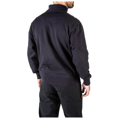 511 Quarter Zip Job Shirt in Navy with Left Chest LF Logo - LFD