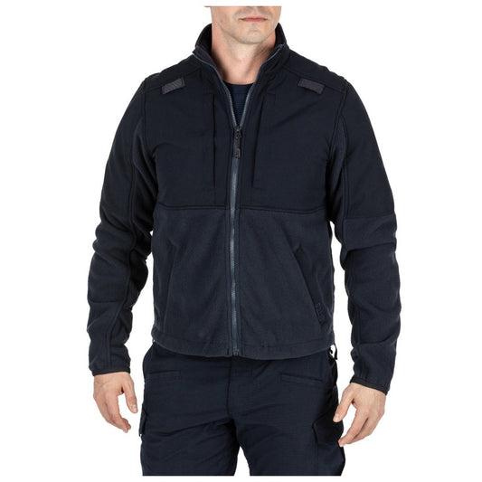 511 Tactical Fleece in Navy with Station/Badge and Title Embroidery - FOR CHIEF OFFICERS ONLY